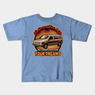 MINIVAN DREAMS Kids T-Shirt